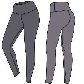 Fashion sewing patterns for LADIES Trousers Leggings 9466
